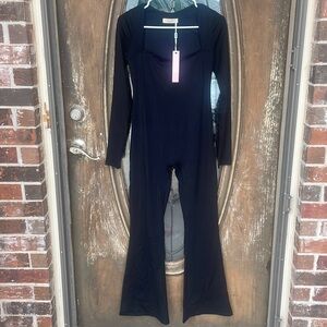 NWT Spandex Flare  Leg One Piece! Large